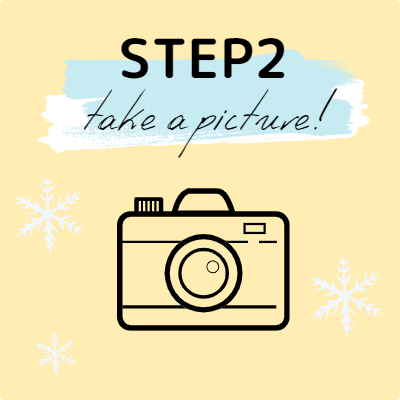 STEP2　冬の高尾山の魅力が感じられる写真であればなんでもOK！絶景・食事・お土産などお気に入りの写真を撮影。