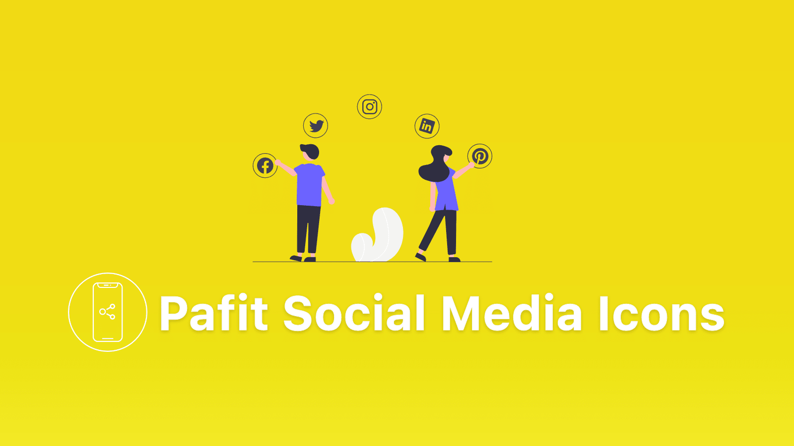 Pafit Social Media Icons banner