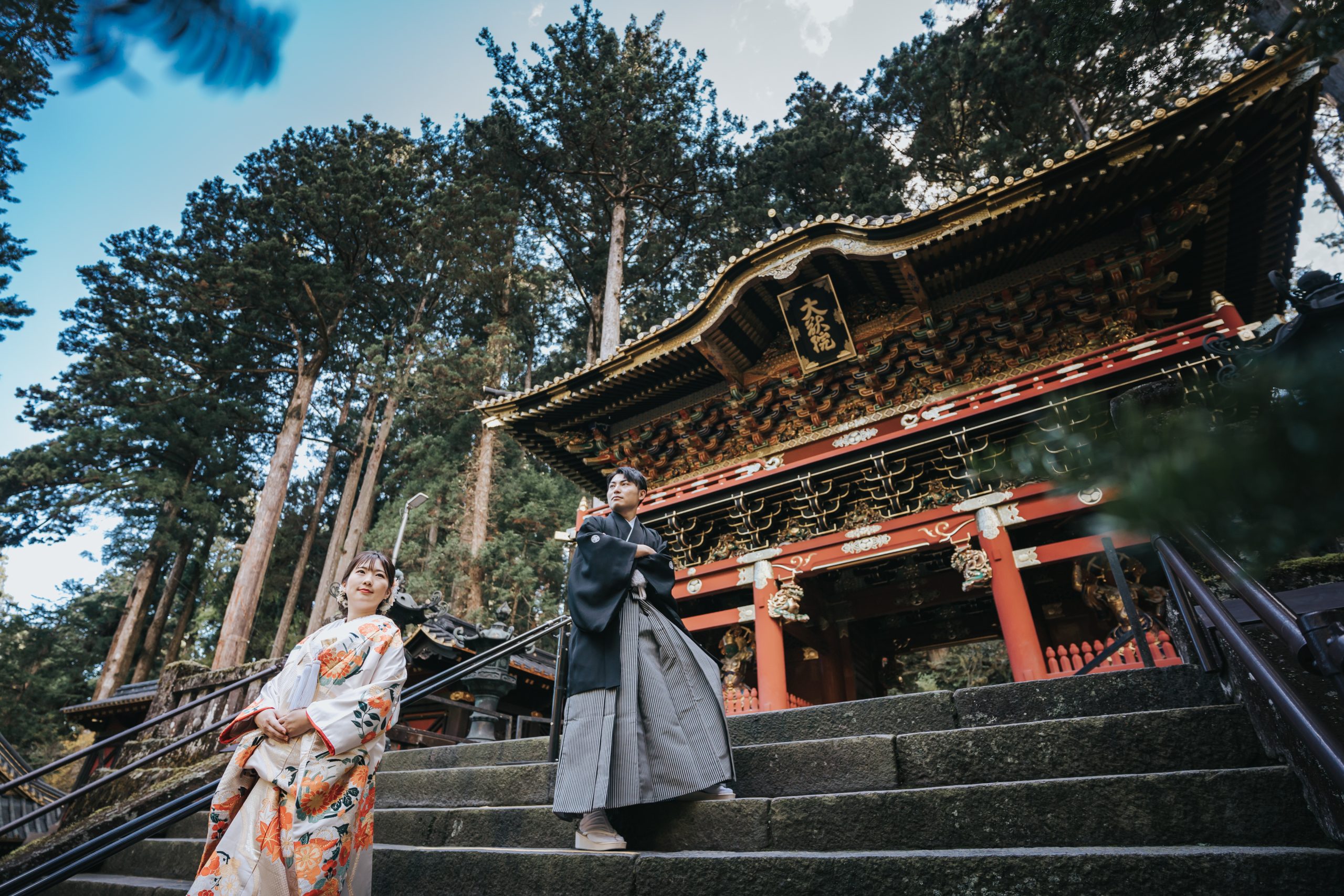 日光山輪王寺大猷院KIMONOフォト
