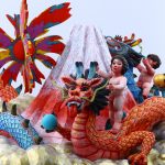 「美神降臨～≪復活（ルネッサンス）≫の時」  『朝陽富嶽玉取り龍 不二法門』初出品